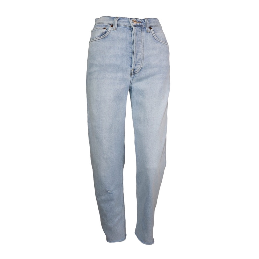Re/Done High Rise Crop Denim